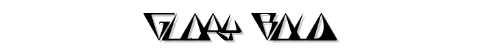 GlOrY BoLd font